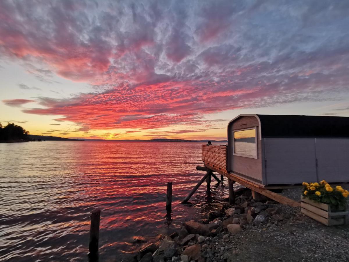 Idylliske Evjua Ved Mjosa Hotel Skreia Kültér fotó