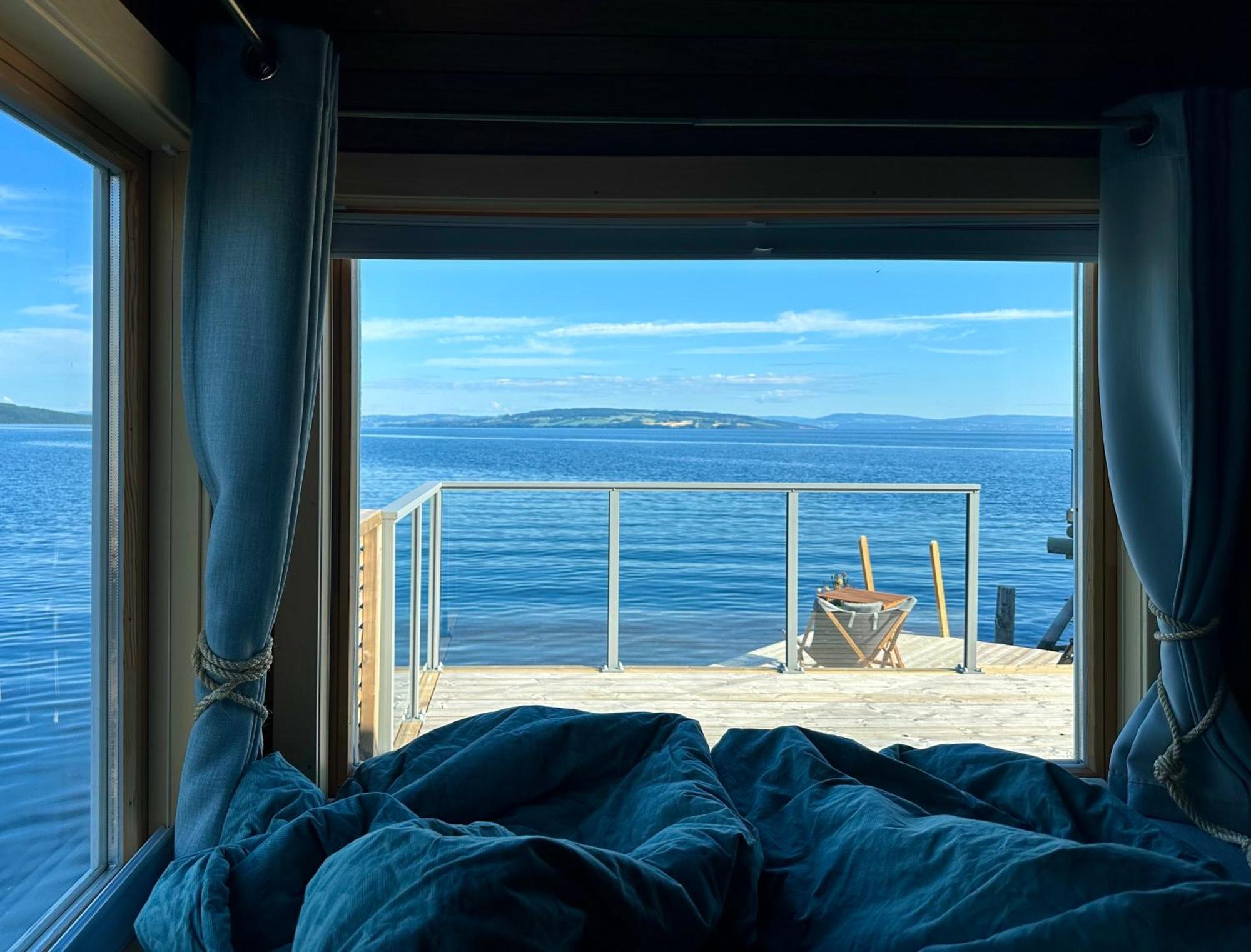Idylliske Evjua Ved Mjosa Hotel Skreia Kültér fotó