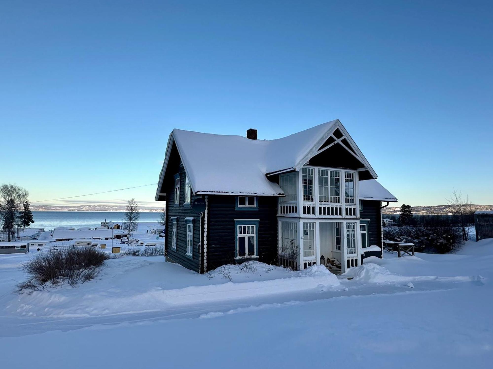 Idylliske Evjua Ved Mjosa Hotel Skreia Kültér fotó